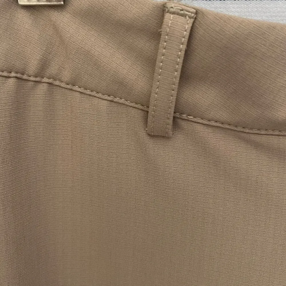 Monoprix Sport Golf Pants Stretch Performance Pockets Zip Preppy France Size 38